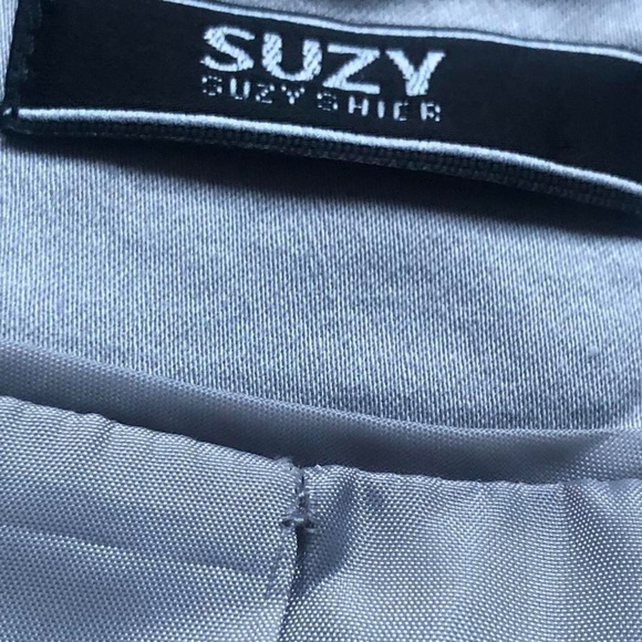 Suzy Shier Grey Blazer - Picture 6 of 6